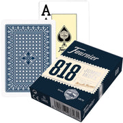 Fournier 818 pokerio kortos (Mėlyna) - OBUOLYS