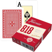 Fournier 818 pokerio kortos (Raudona) - OBUOLYS