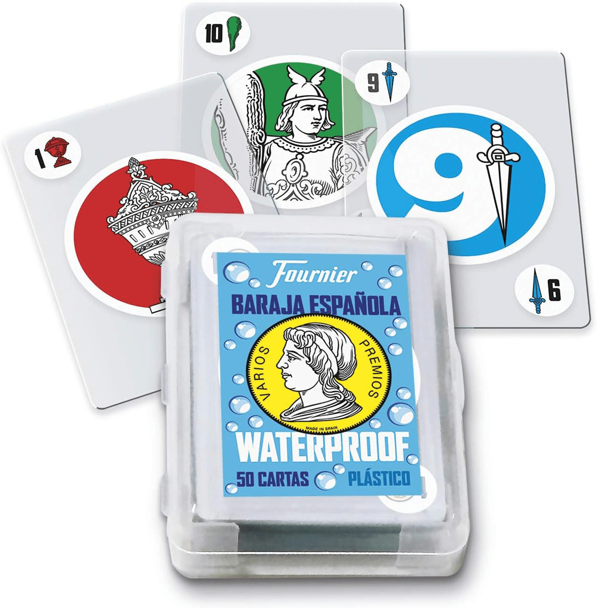Fournier Baraja Española Waterproof žaidimo kortos - OBUOLYS