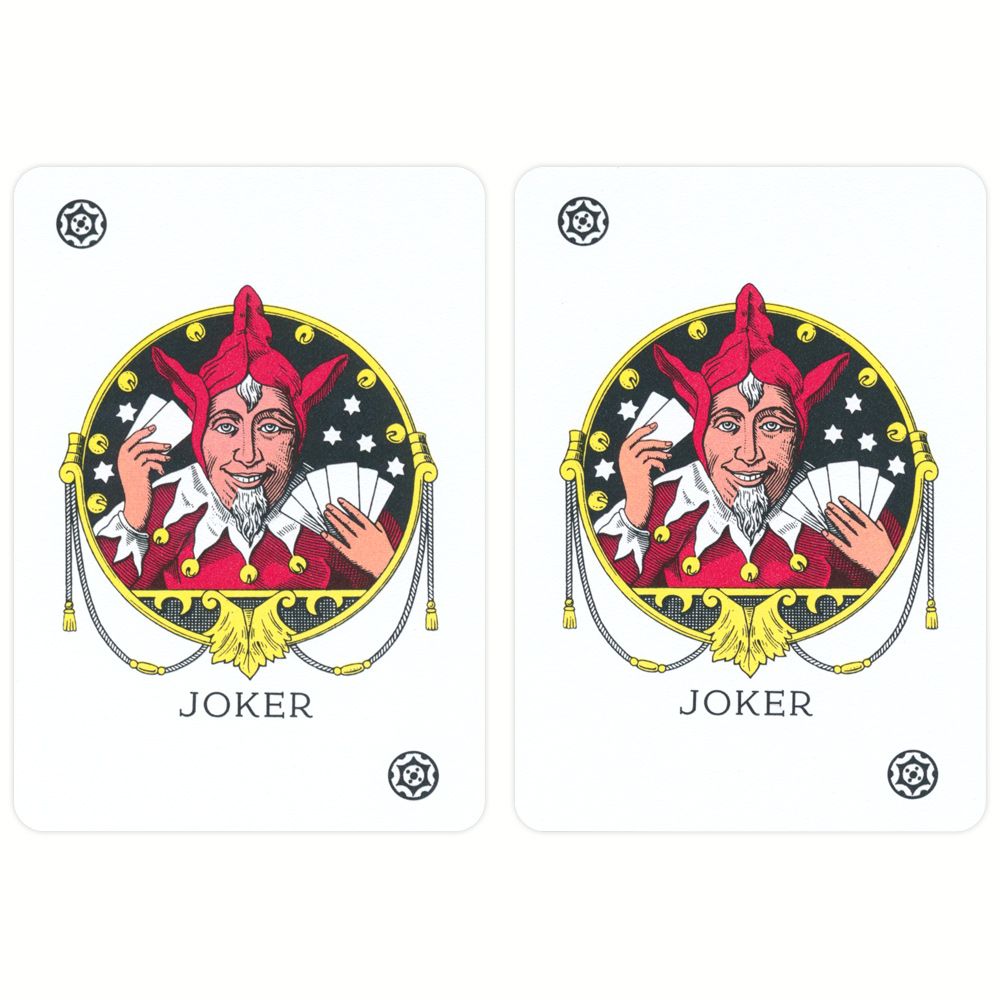 Fournier EPT pokerio kortos (Raudonos) - OBUOLYS