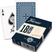 Fournier Victoria 18 pokerio kortos (Mėlyna) - OBUOLYS