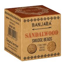 Banjara smilkalų karoliukai – Sandalwood