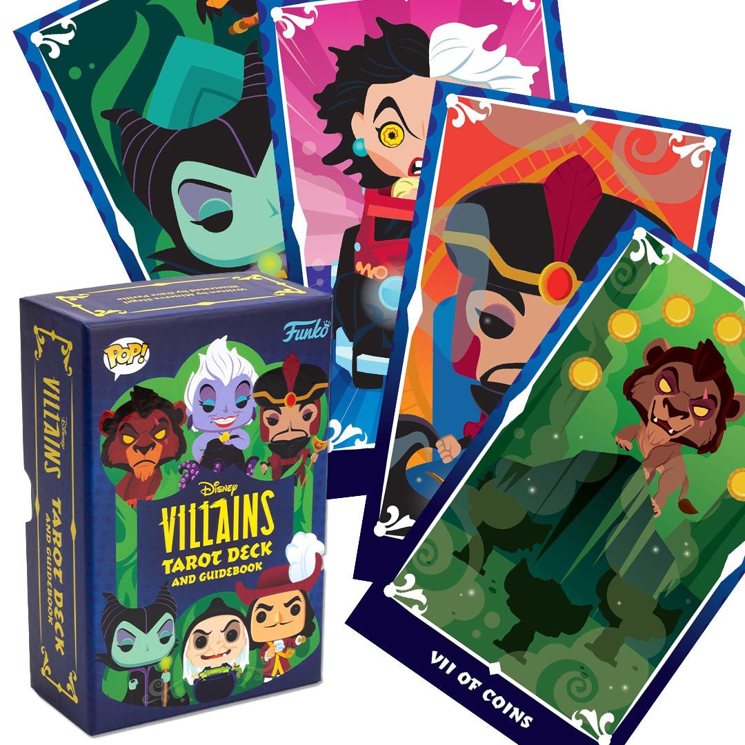 Funko: Disney Villains Taro kortos Insight Editions - OBUOLYS