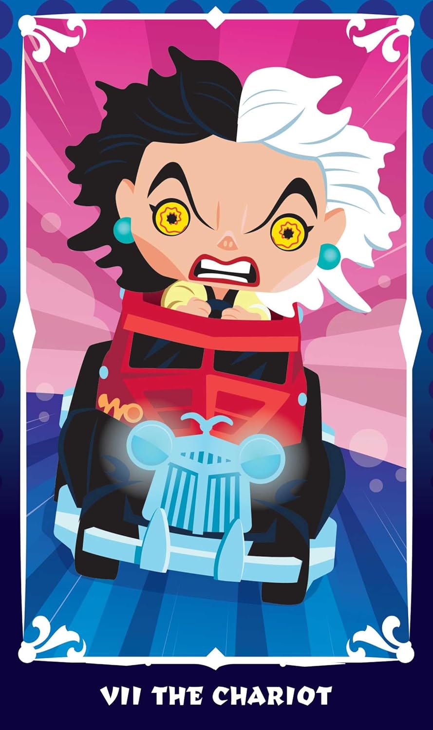 Funko: Disney Villains Taro kortos Insight Editions - OBUOLYS