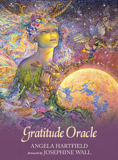 Gratitude Oracle kortos Blue Angel