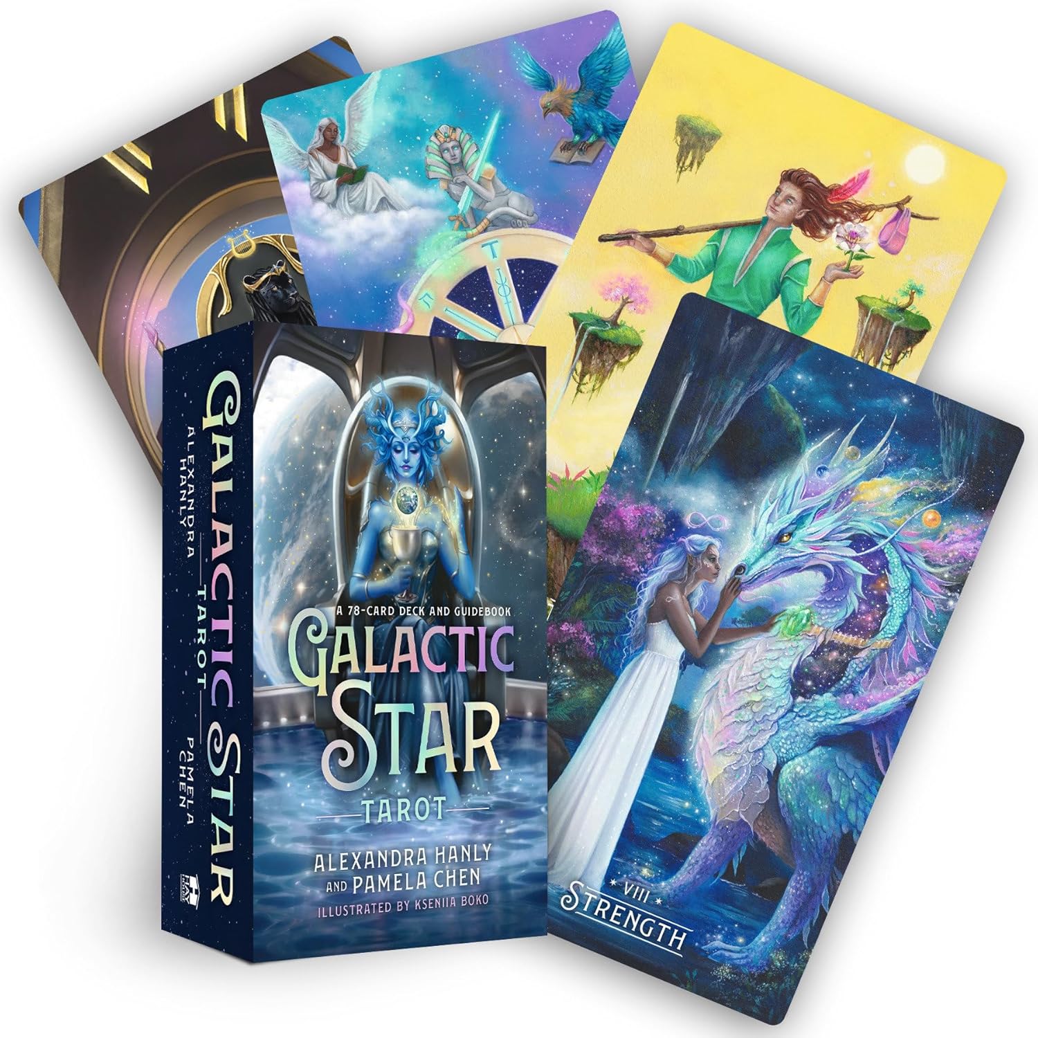 Galactic Star Tarot kortos Hay House - OBUOLYS