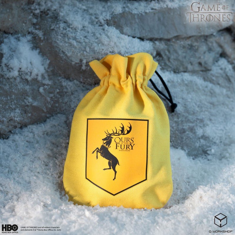 Game of Thrones. Baratheon kauliukų maišelis Q - Workshop - OBUOLYS
