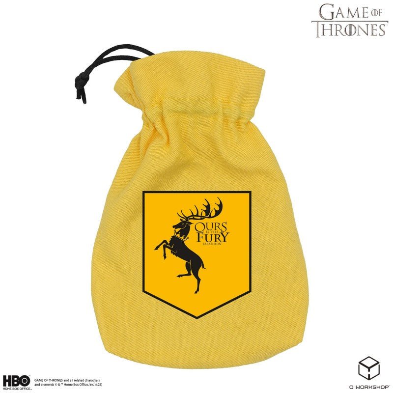Game of Thrones. Baratheon kauliukų maišelis Q - Workshop - OBUOLYS