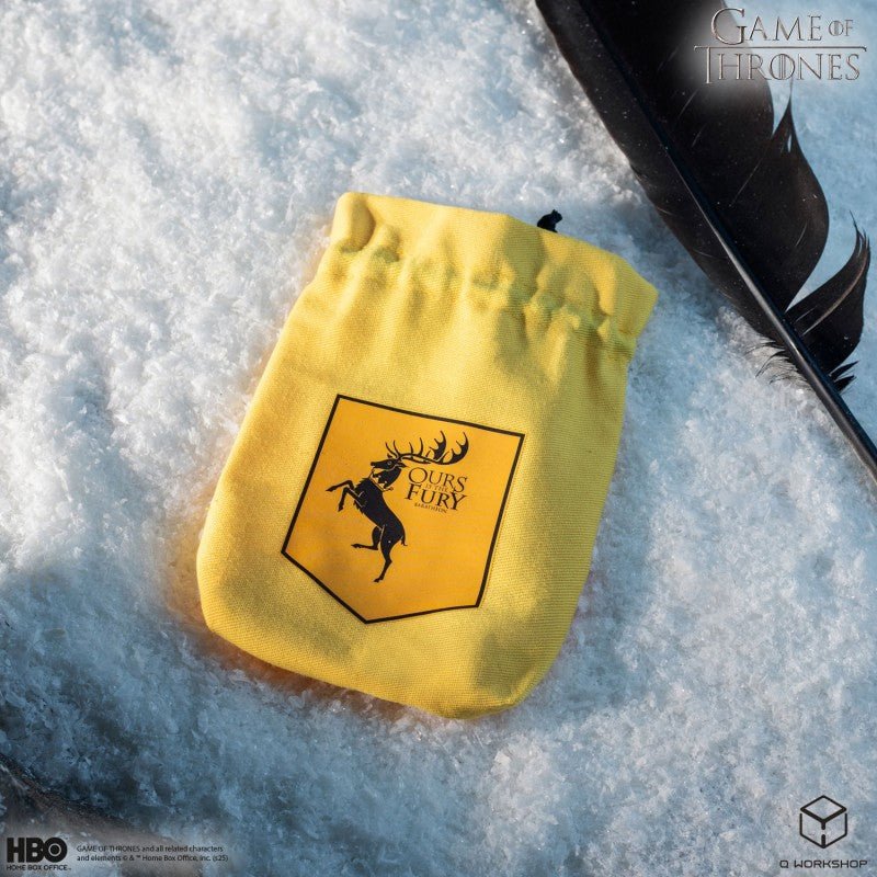 Game of Thrones. Baratheon kauliukų maišelis Q - Workshop - OBUOLYS