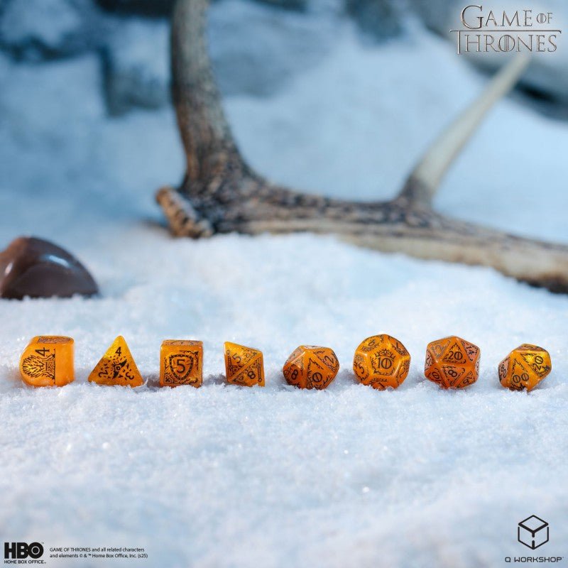 Game of Thrones. Baratheon kauliukų rinkinys Q - WORKSHOP - OBUOLYS