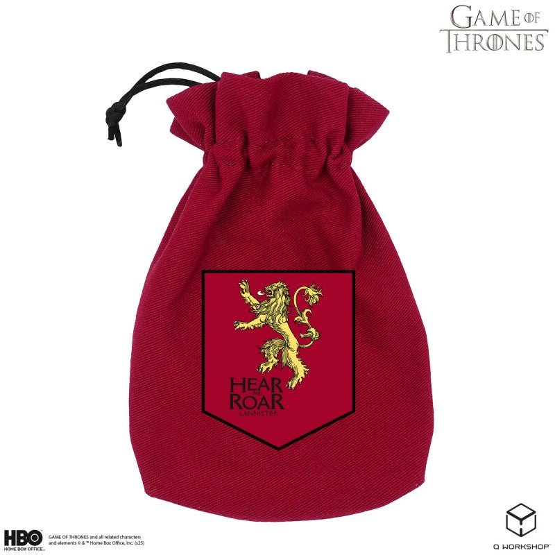 Game of Thrones. Lannister kauliukų maišelis Q - Workshop - OBUOLYS