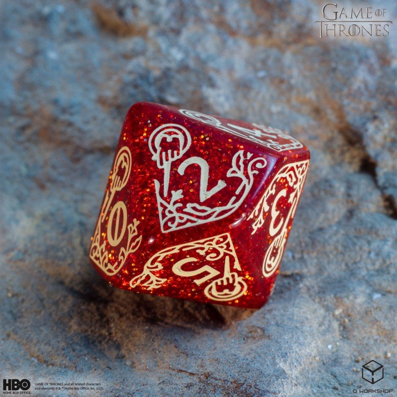 Game of Thrones. Lannister kauliukų rinkinys Q - WORKSHOP - OBUOLYS