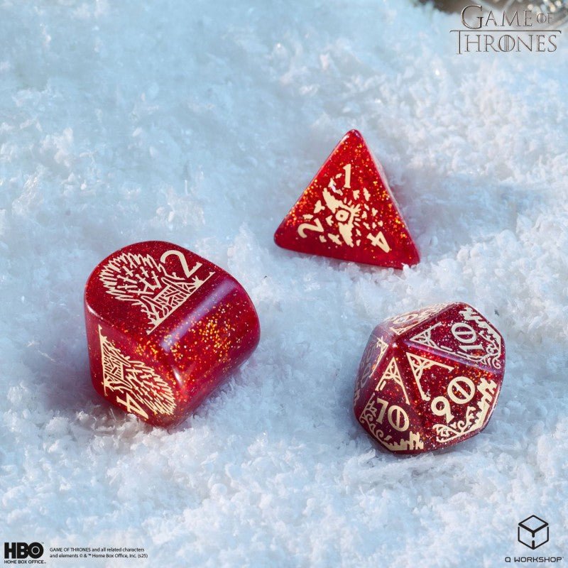 Game of Thrones. Lannister kauliukų rinkinys Q - WORKSHOP - OBUOLYS