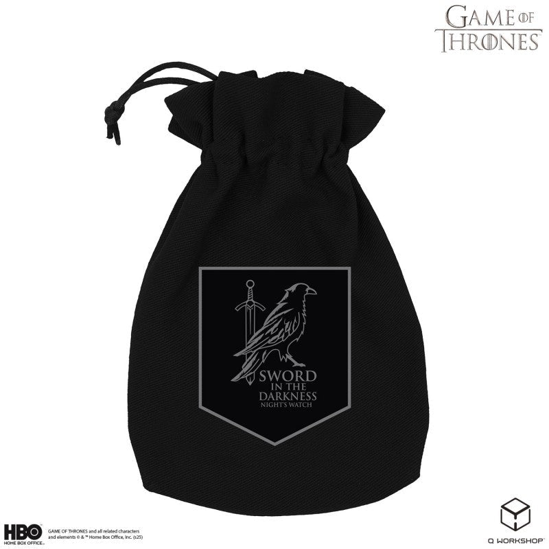 Game of Thrones. Night's Watch kauliukų maišelis Q - Workshop - OBUOLYS