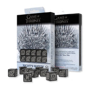 Game of Thrones. Night's Watch kauliukų rinkinys 10xD6 Q - WORKSHOP - OBUOLYS