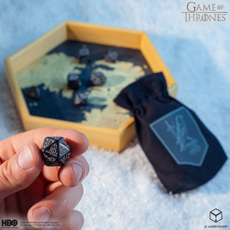 Game of Thrones. Night's Watch kauliukų rinkinys Q - WORKSHOP - OBUOLYS