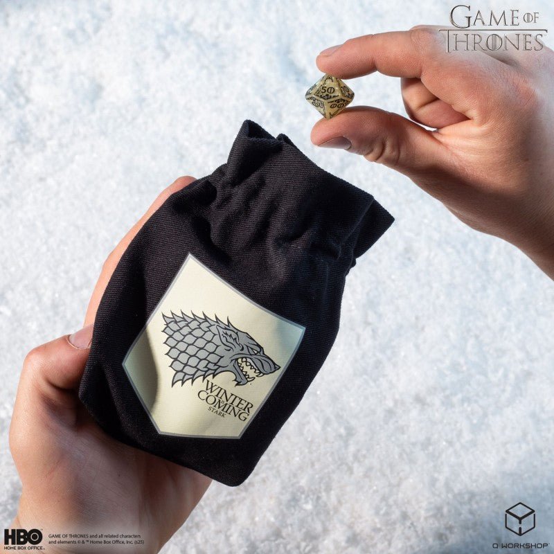 Game of Thrones. Stark kauliukų maišelis Q - Workshop - OBUOLYS