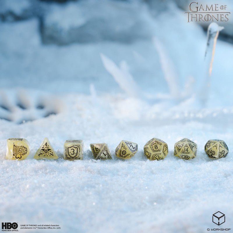 Game of Thrones. Stark kauliukų rinkinys Q - WORKSHOP - OBUOLYS