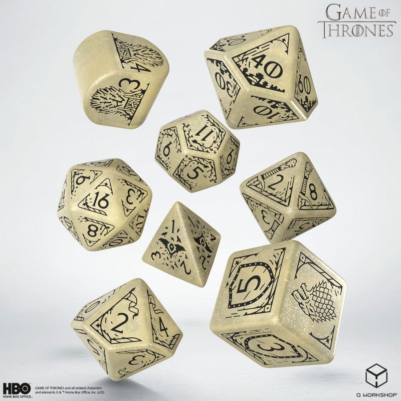 Game of Thrones. Stark kauliukų rinkinys Q - WORKSHOP - OBUOLYS