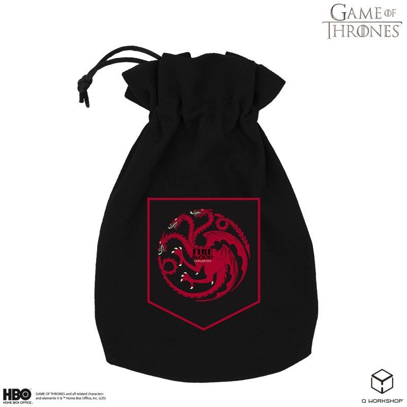 Game of Thrones. Targaryen kauliukų maišelis Q - Workshop - OBUOLYS