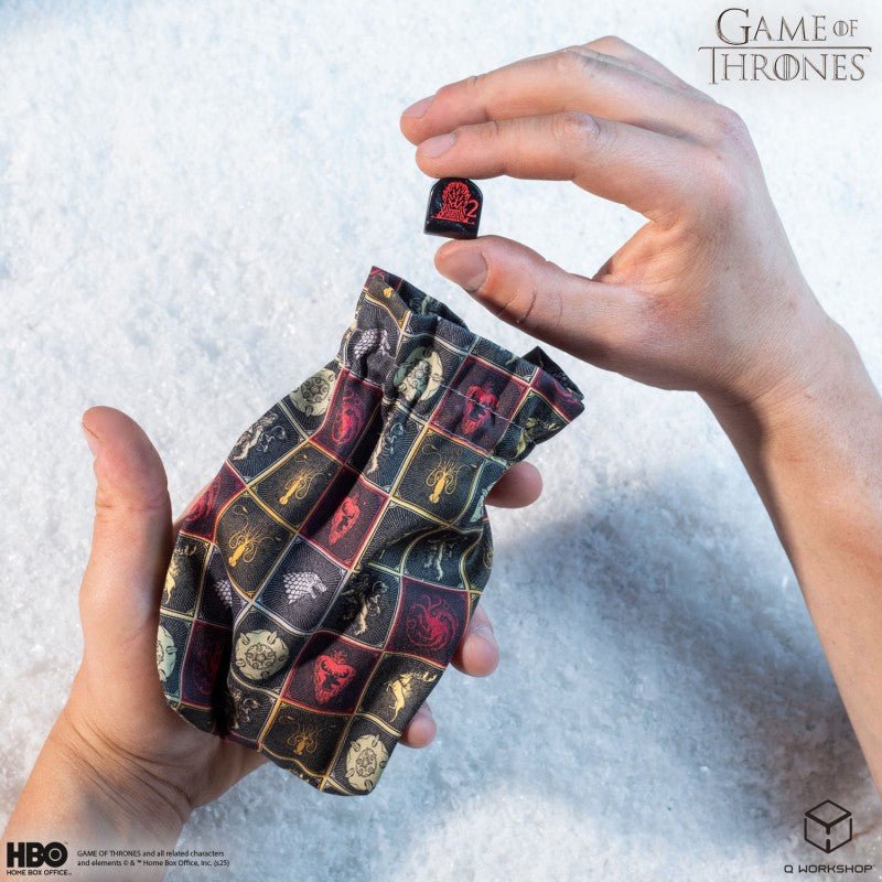 Game of Thrones. The Sigils Pattern kauliukų maišelis Q - Workshop - OBUOLYS