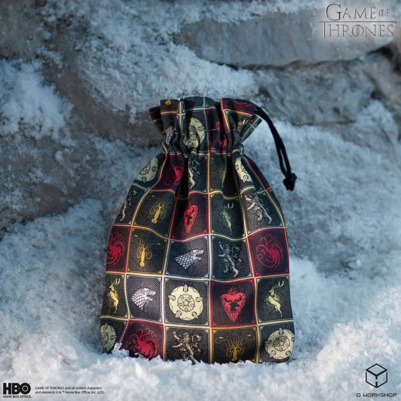 Game of Thrones. The Sigils Pattern kauliukų maišelis Q - Workshop - OBUOLYS