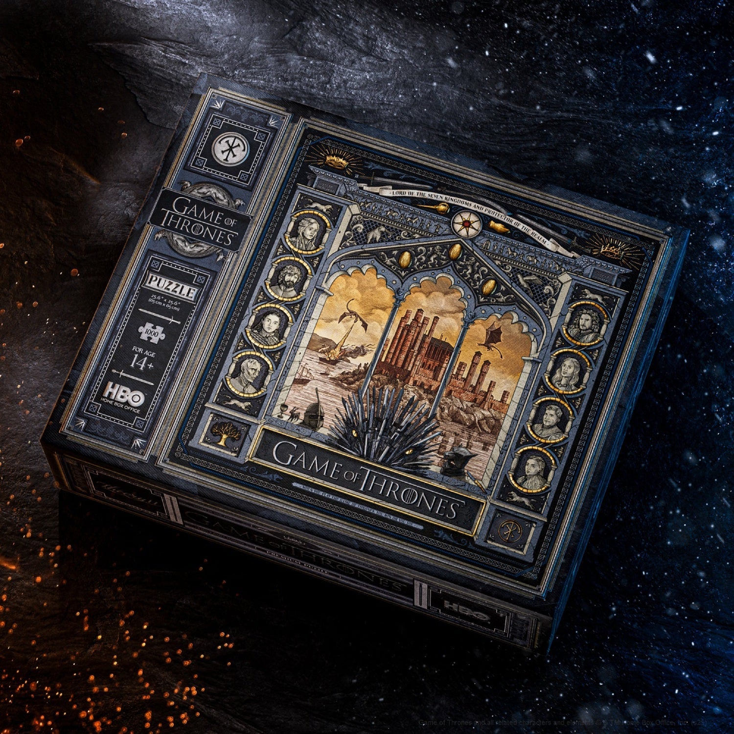 Games of Thrones dėlionė 1000 detalių Theory11 - OBUOLYS