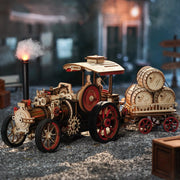 GARVEŽYS: 3D medinė dėlionė mechanikos entuziastams - OBUOLYS