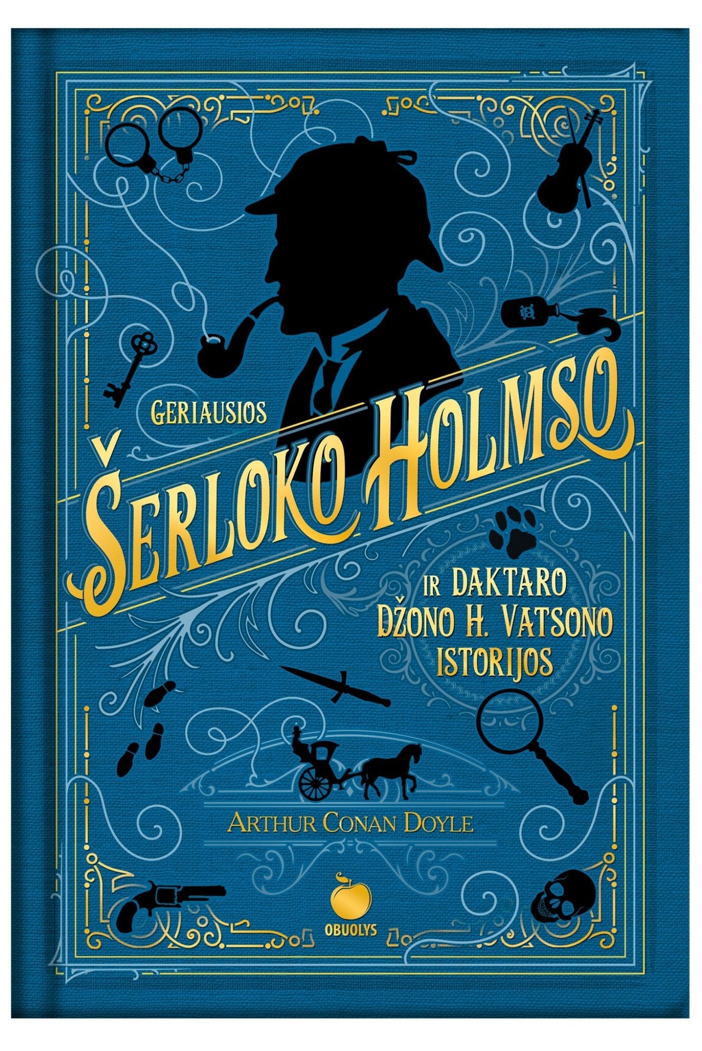 GERIAUSIOS ŠERLOKO HOLMSO IR DAKTARO DŽONO H. VATSONO ISTORIJOS: raudonasis leidimas - OBUOLYS