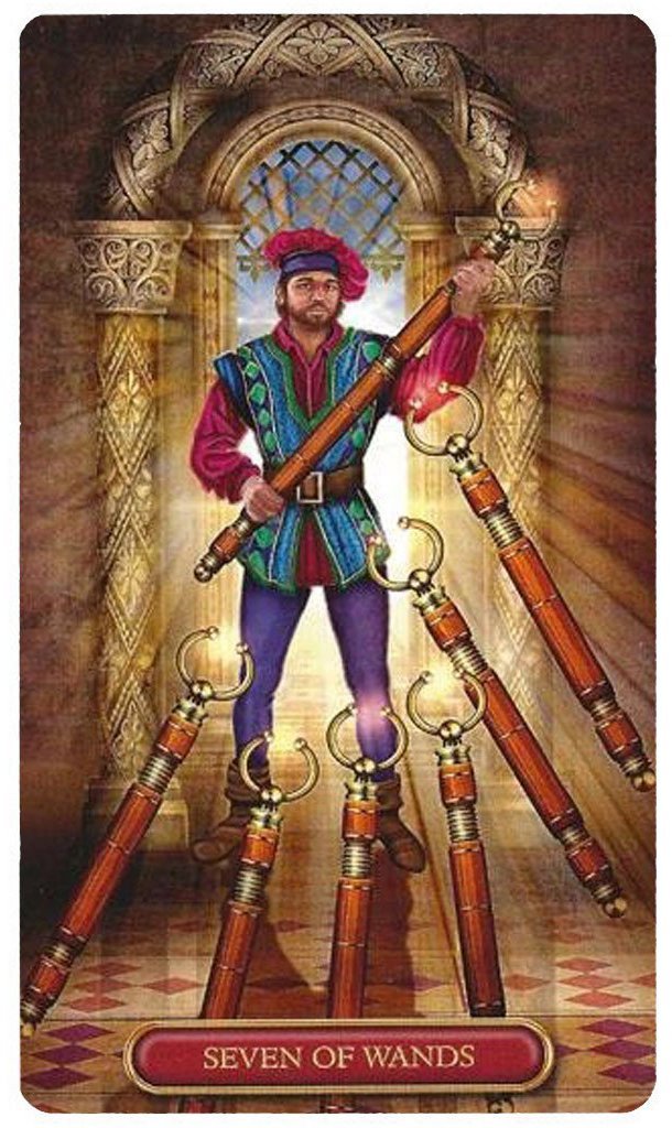 Gilded Tarot Royale kortos Llewellyn - OBUOLYS