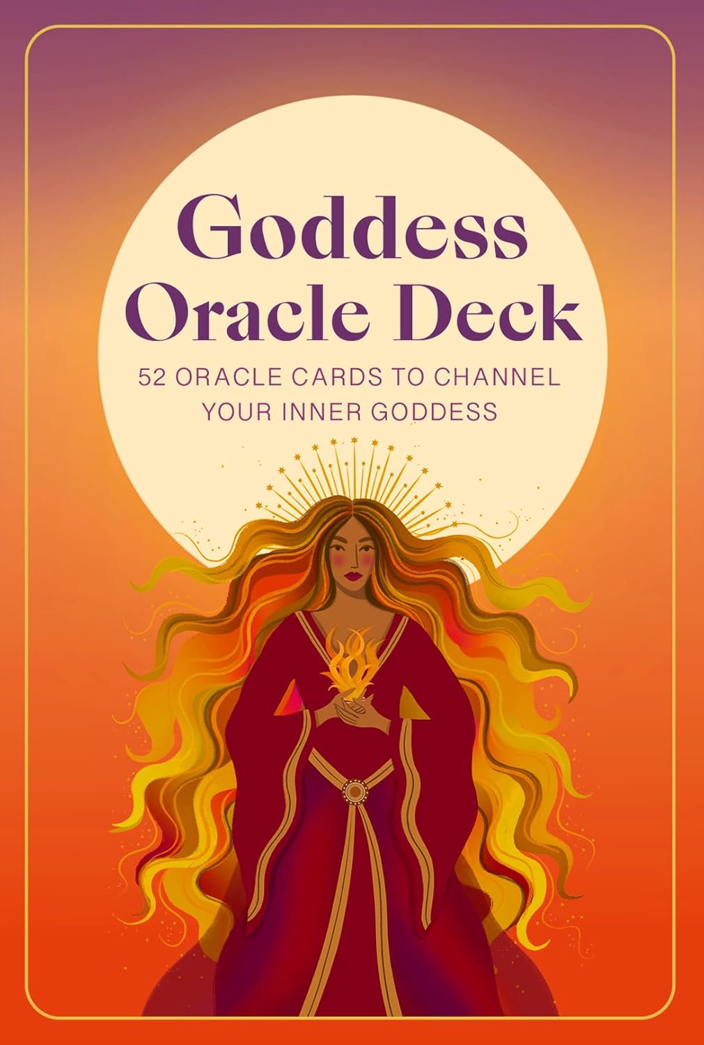 Goddess Orakulo kortos Leaping Hare Press - OBUOLYS