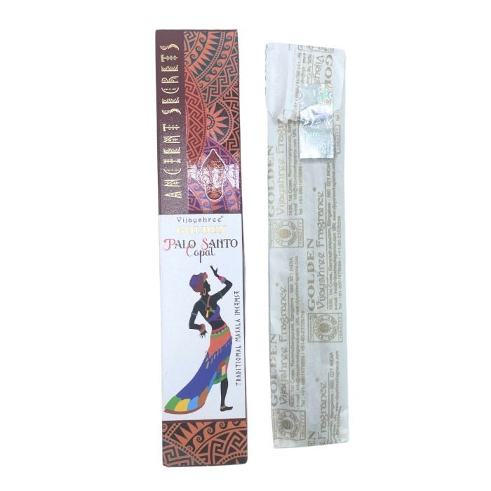 Golden Ancient Series Copal and Palo Santo Smilkalai Vijayshree - OBUOLYS