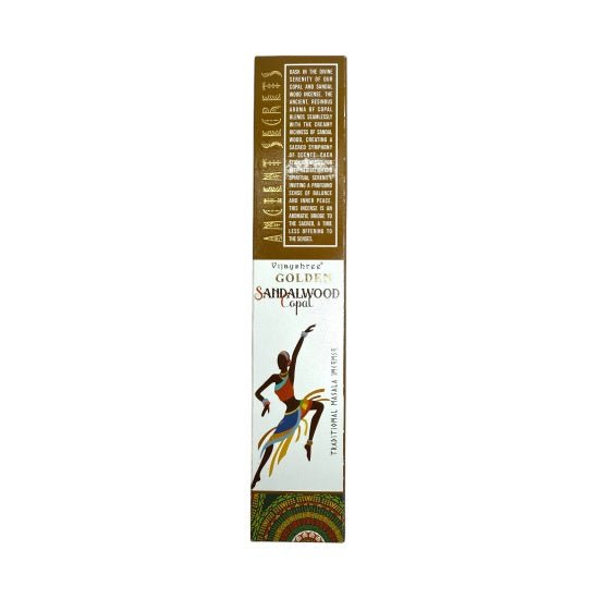 Golden Ancient Series Copal and Sandalwood Smilkalai Vijayshree - OBUOLYS