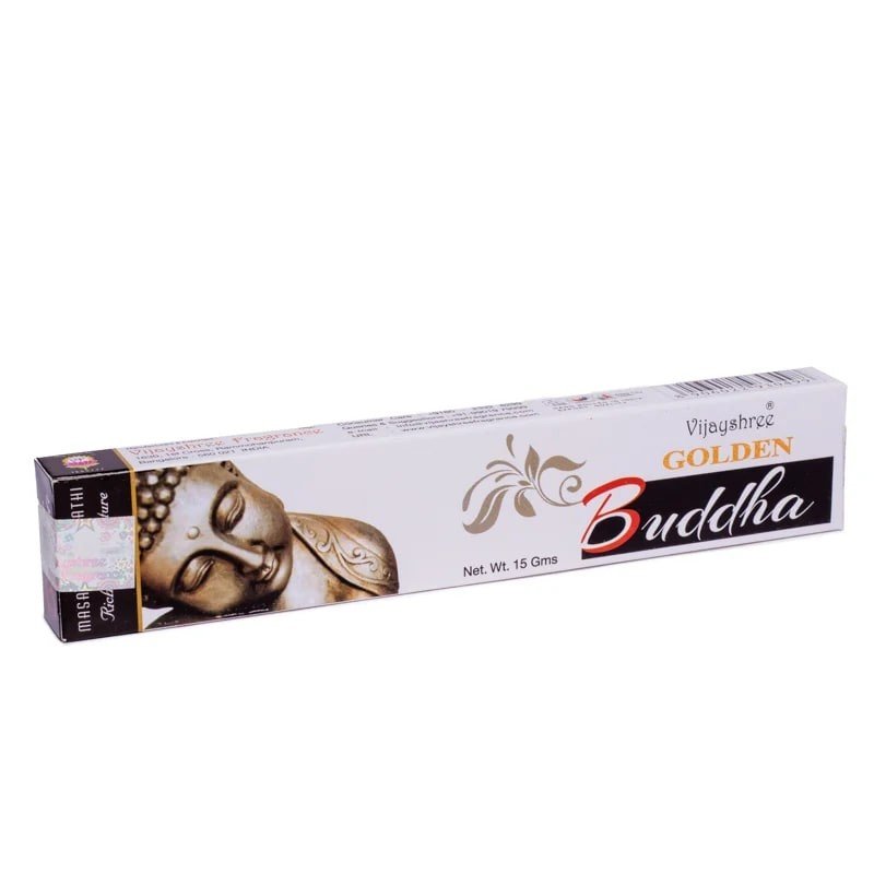 GOLDEN BUDDHA SMILKALAI: rankų darbo kvapas iš Indijos ramybei ir atmosferai - OBUOLYS