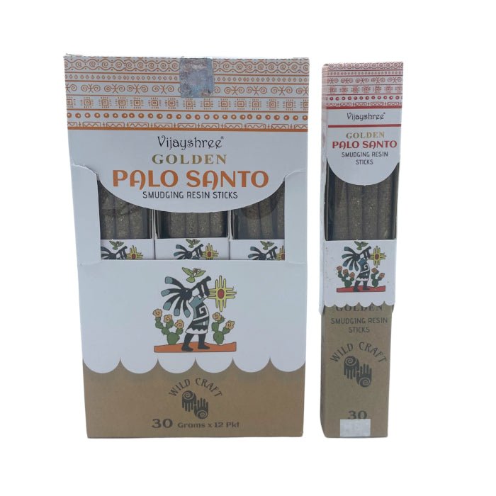 Golden Palo Santo smilkalų lazdelės - OBUOLYS