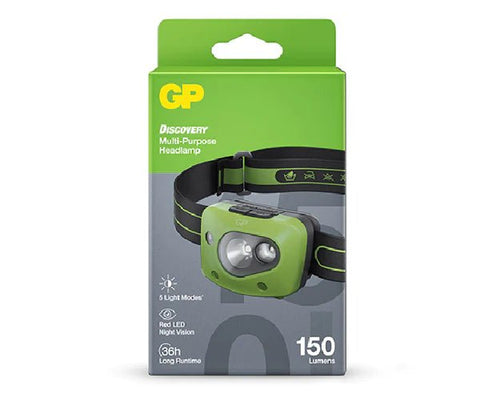 GP DISCOVERY Multi Purpose Headlamp CH43 žibintas ant galvos - OBUOLYS