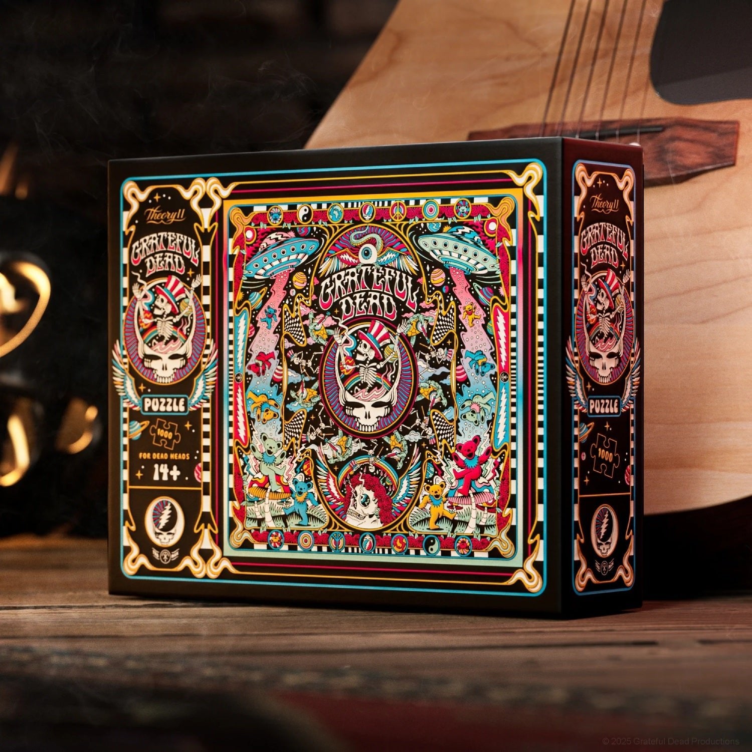 Grateful Dead dėlionė 1000 detalių Theory11 - OBUOLYS