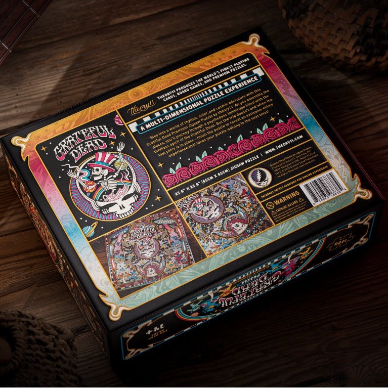 Grateful Dead dėlionė 1000 detalių Theory11 - OBUOLYS