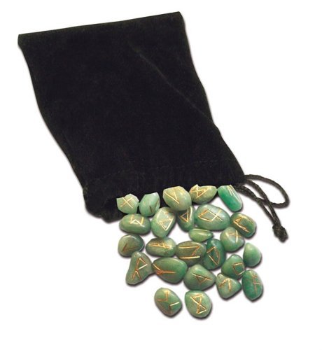 Green Aventurine Runos Lo Scarabeo - OBUOLYS