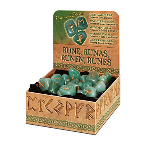 Green Aventurine Runos Lo Scarabeo - OBUOLYS