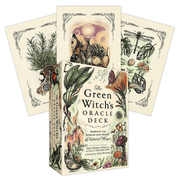 Green Witch's Oracle kortos Adams Media - OBUOLYS