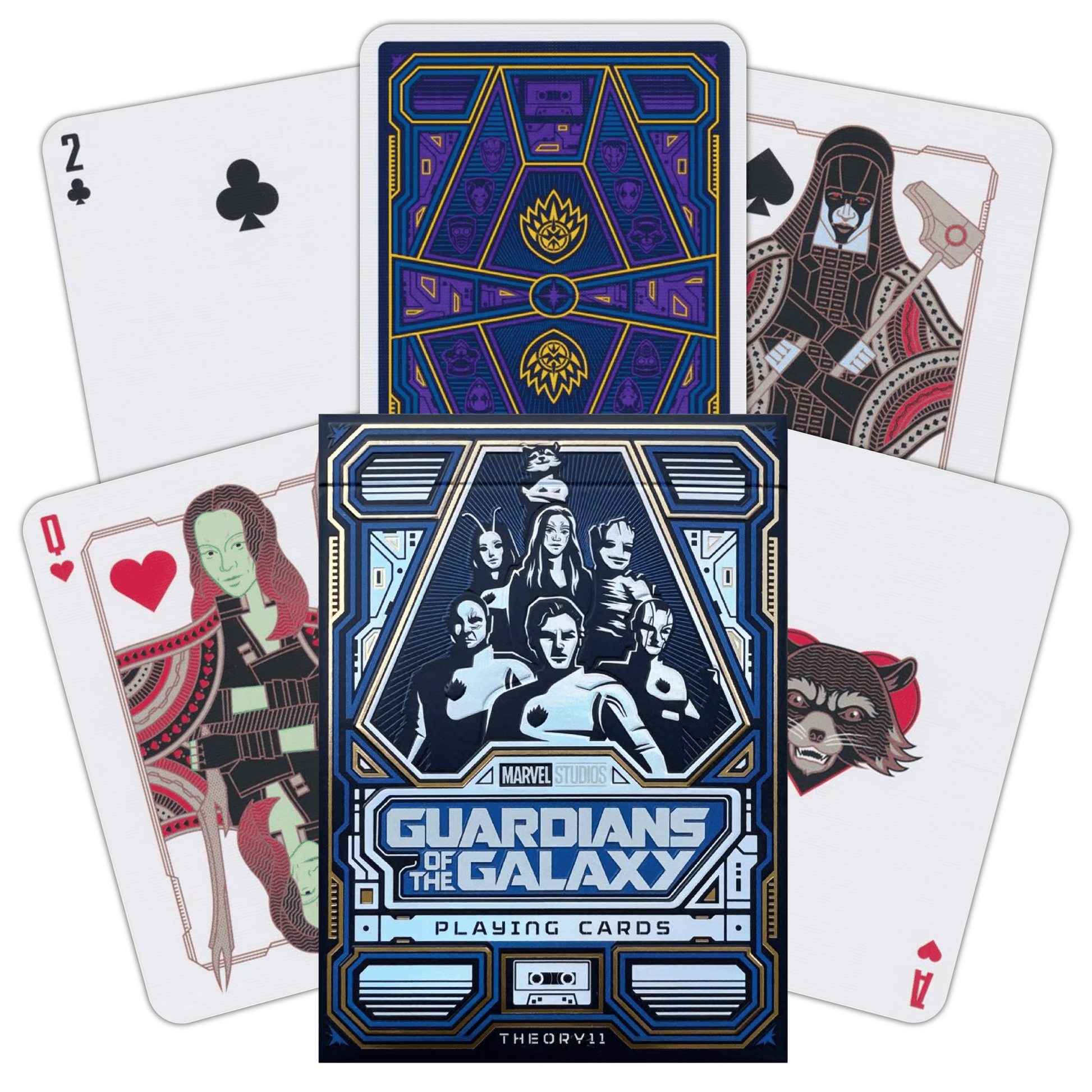 Guardians of the Galaxy žaidimo kortos Theory11 - OBUOLYS