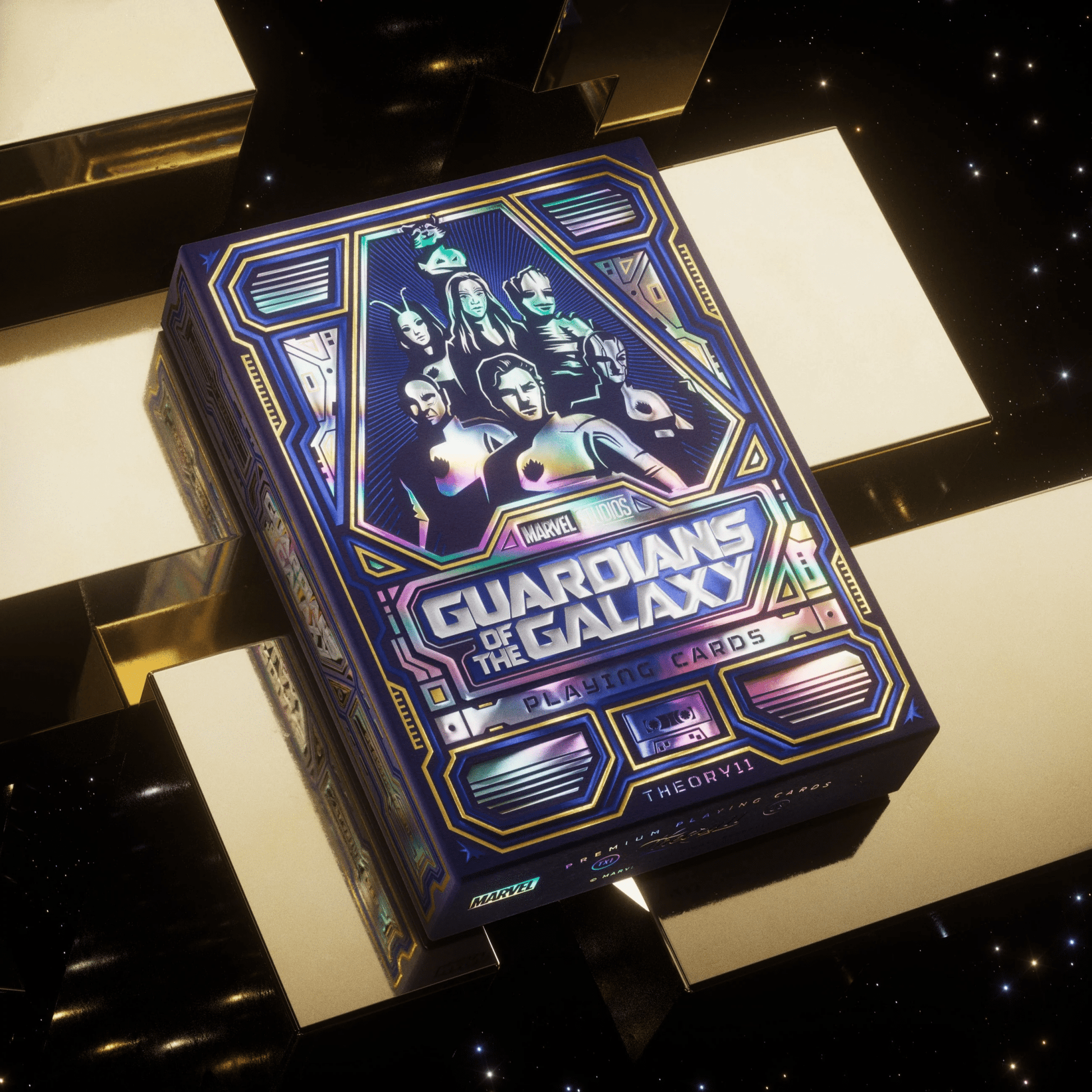 Guardians of the Galaxy žaidimo kortos Theory11 - OBUOLYS