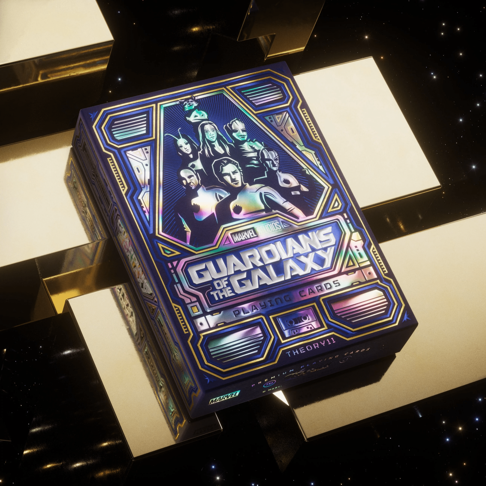 Guardians of the Galaxy žaidimo kortos Theory11 - OBUOLYS