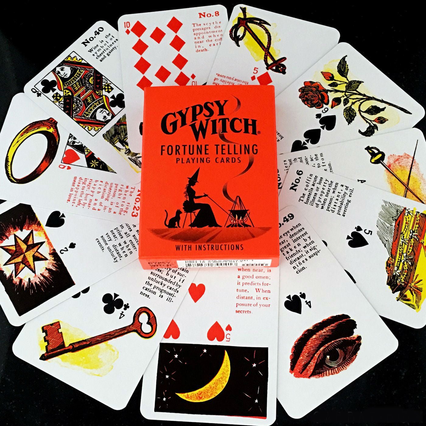 Gypsy Witch Taro kortos US Games Systems - OBUOLYS