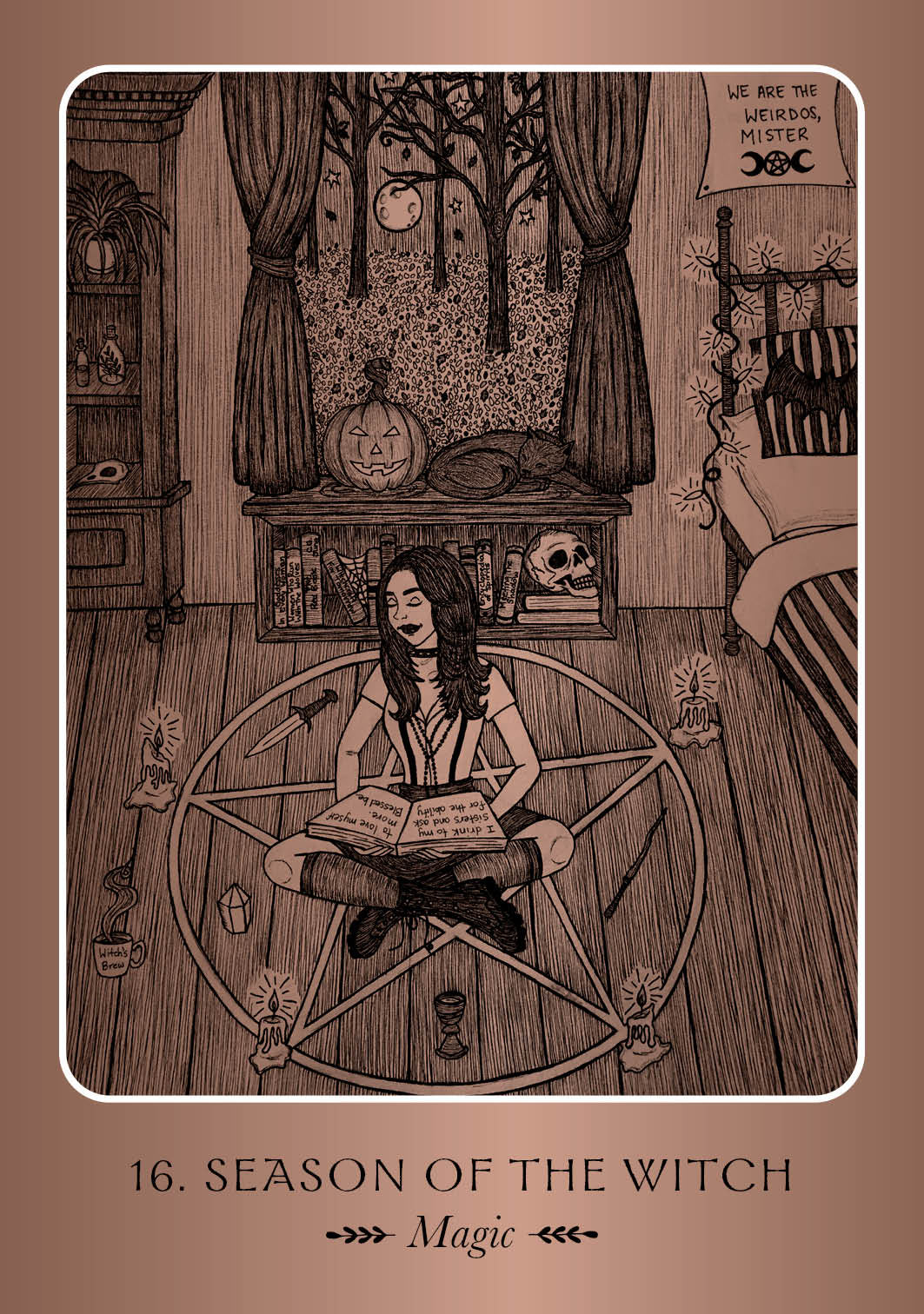 Wild Woman Oracle kortos Rockpool