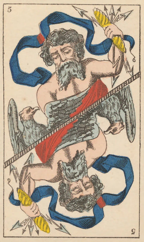 Tarot de Besancon Gaudais - Limituoto leidimo taro kortos Lo Scarabeo