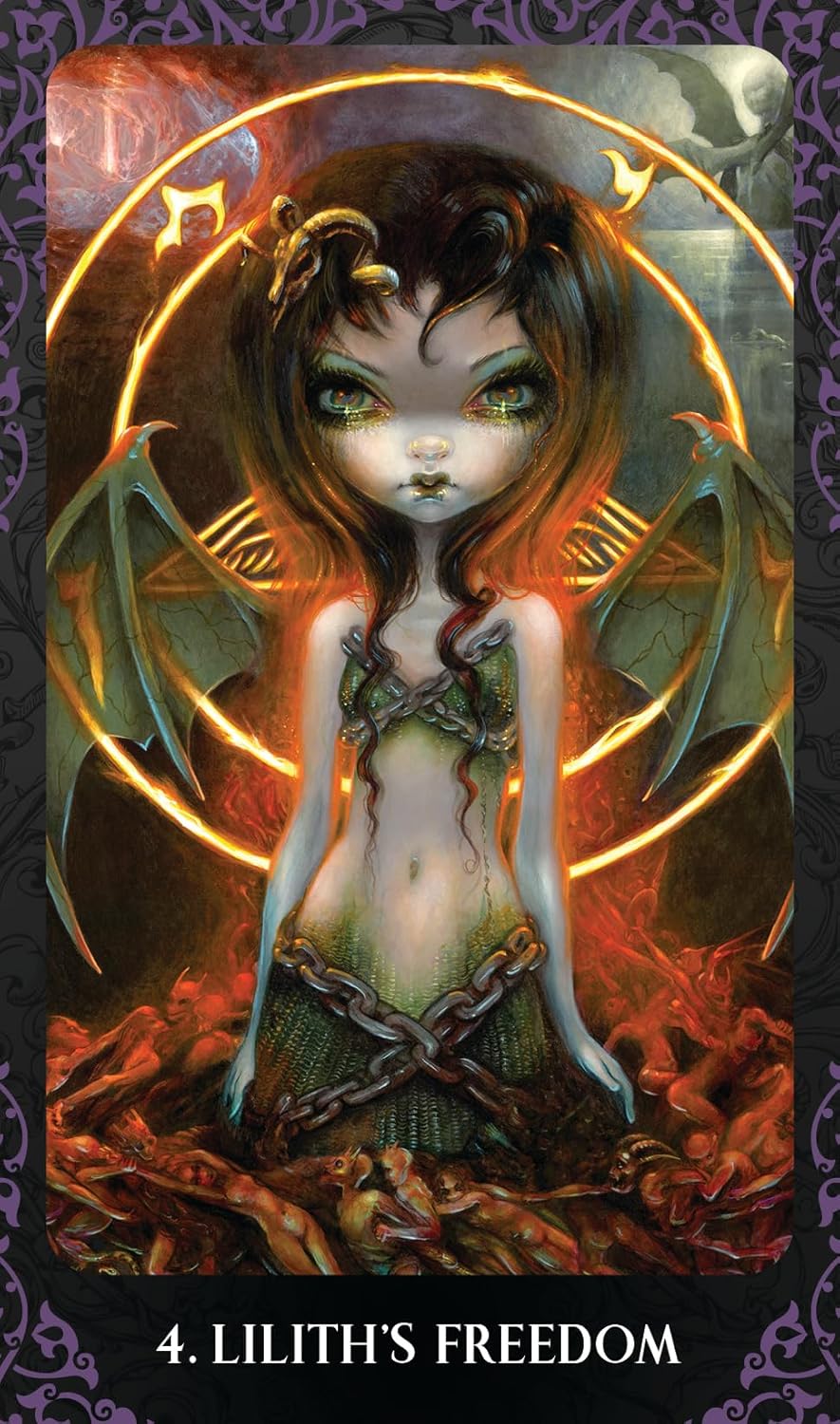 The Halloween Forever Oracle kortos Blue Angel