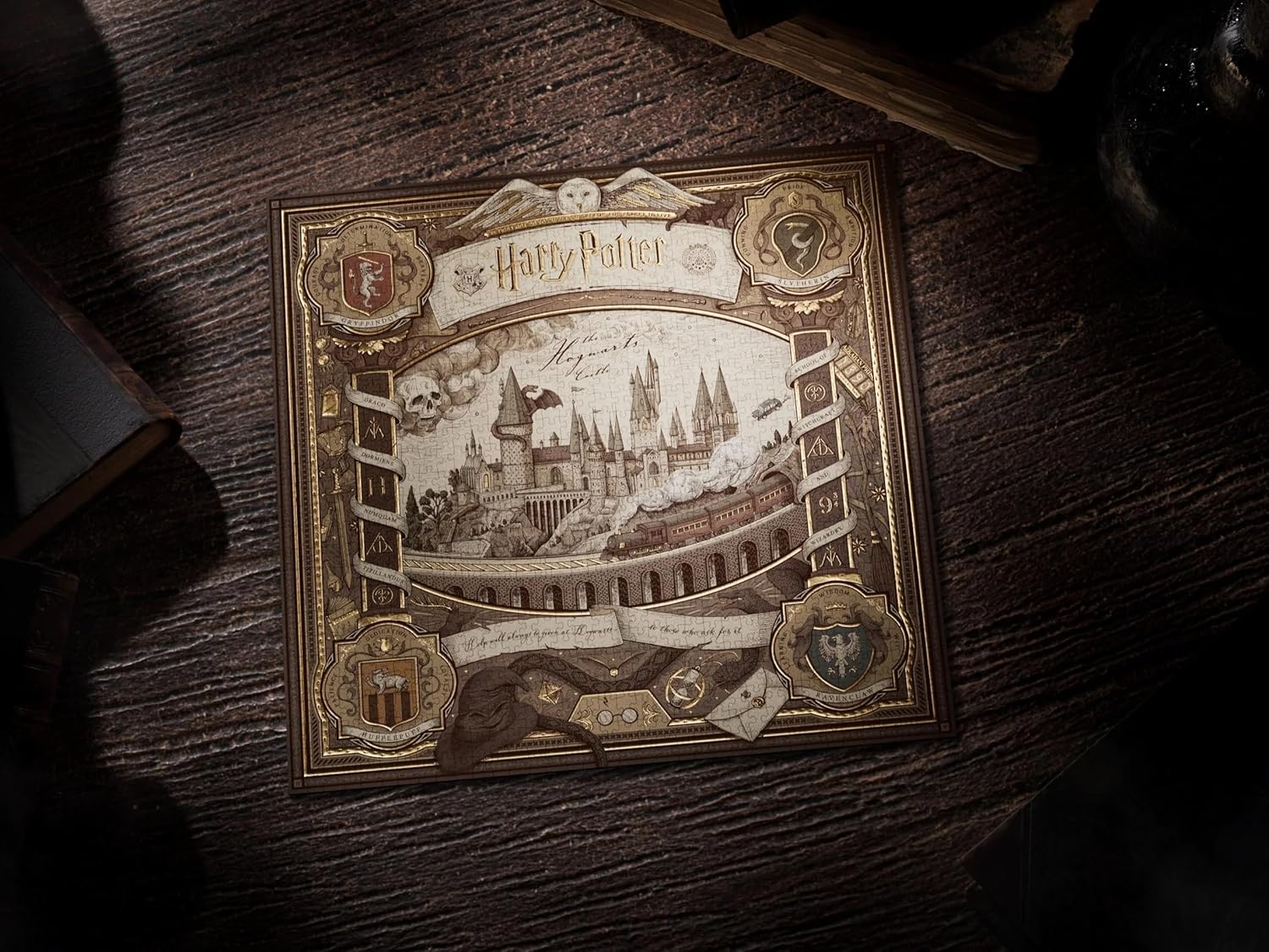 Harry Potter dėlionė 1000 detalių Theory11 - OBUOLYS