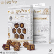 Harry Potter. Gryffindor Modern Dice kauliukų rinkinys (raudonos sp.) - OBUOLYS